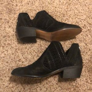 Vince camuto black booties